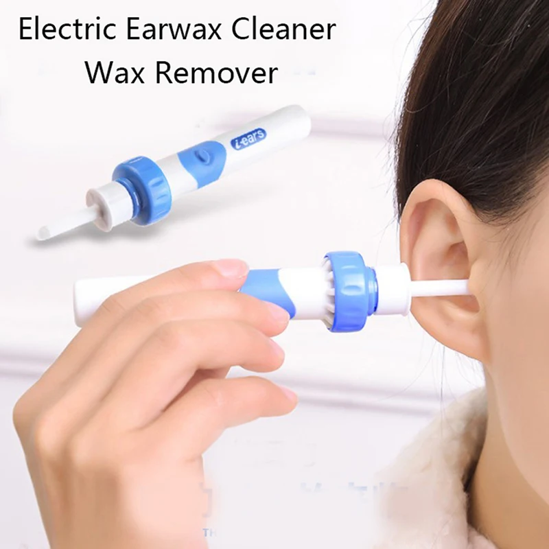 Electric Cordless Ear Pick Safe Vibration Painless Ear Cleaner Remover Spiral Ear Cleaning Device Dig Wax Personal Care Tool