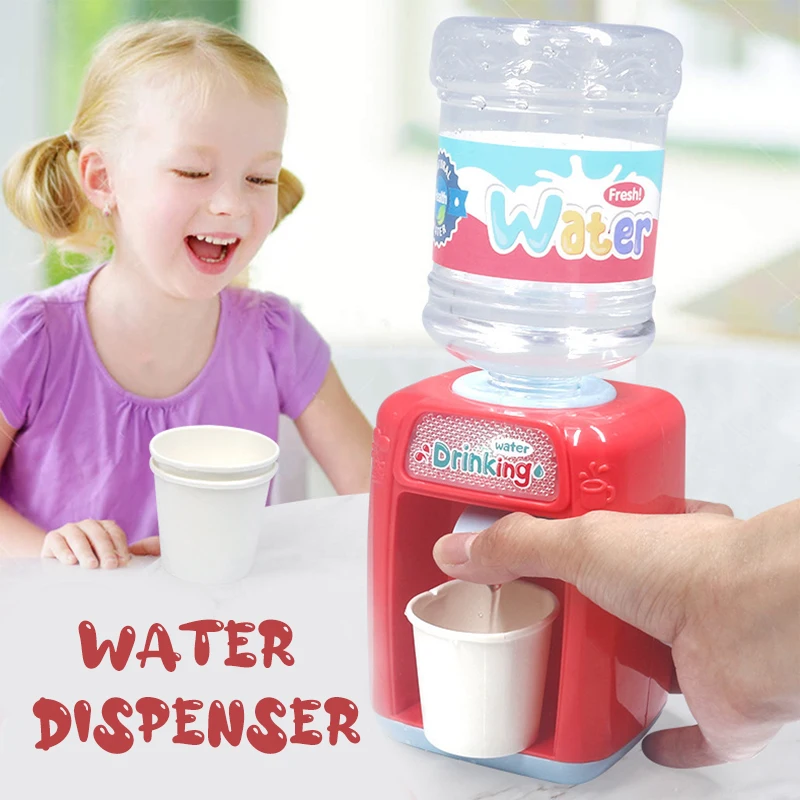 

Mini Water Dispenser Children Pretend Play Toys Mini Drinking Toy Water Dispenser For Kids DNJ998
