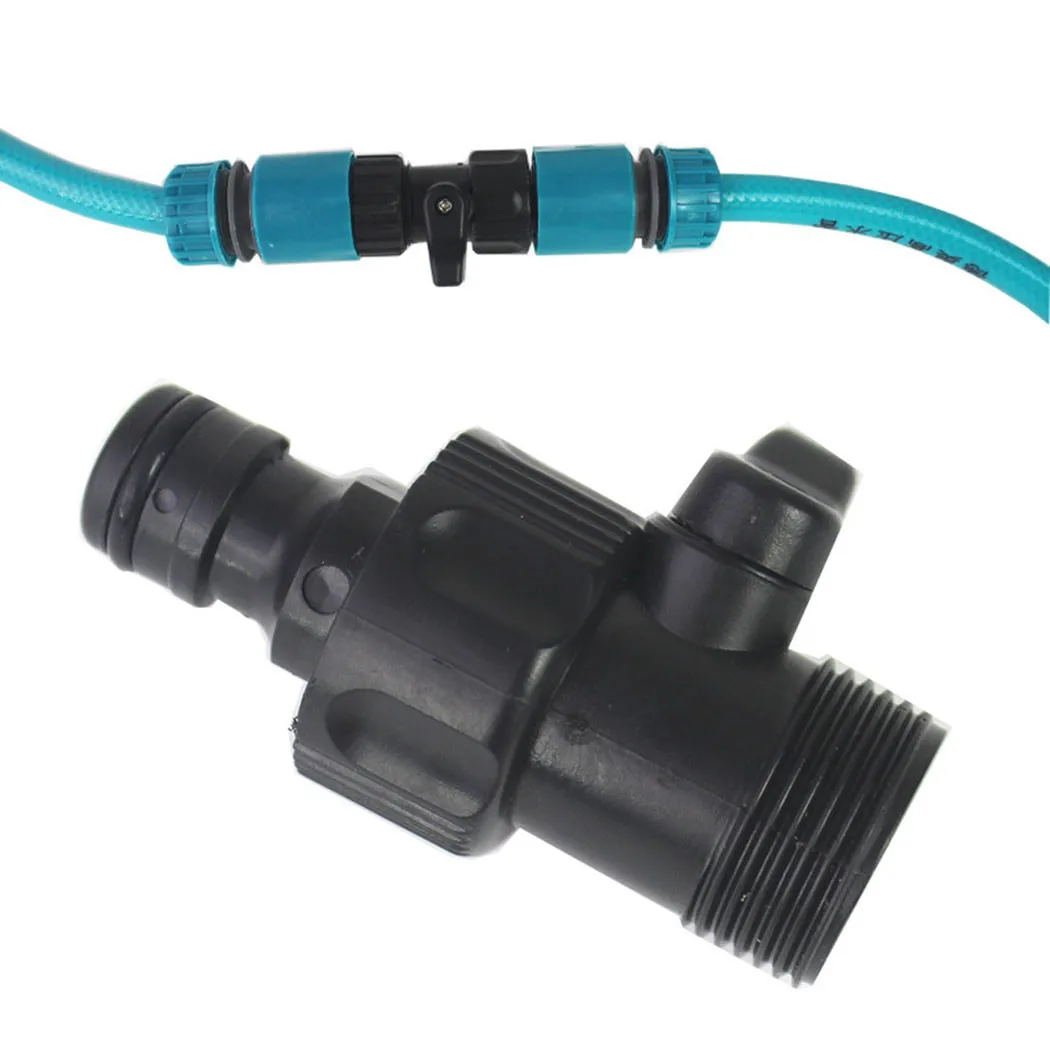 

3/4 Garden Connector With Flow Control Valve Fitting Connector Male Female For Plant Watering And Balcony Watering