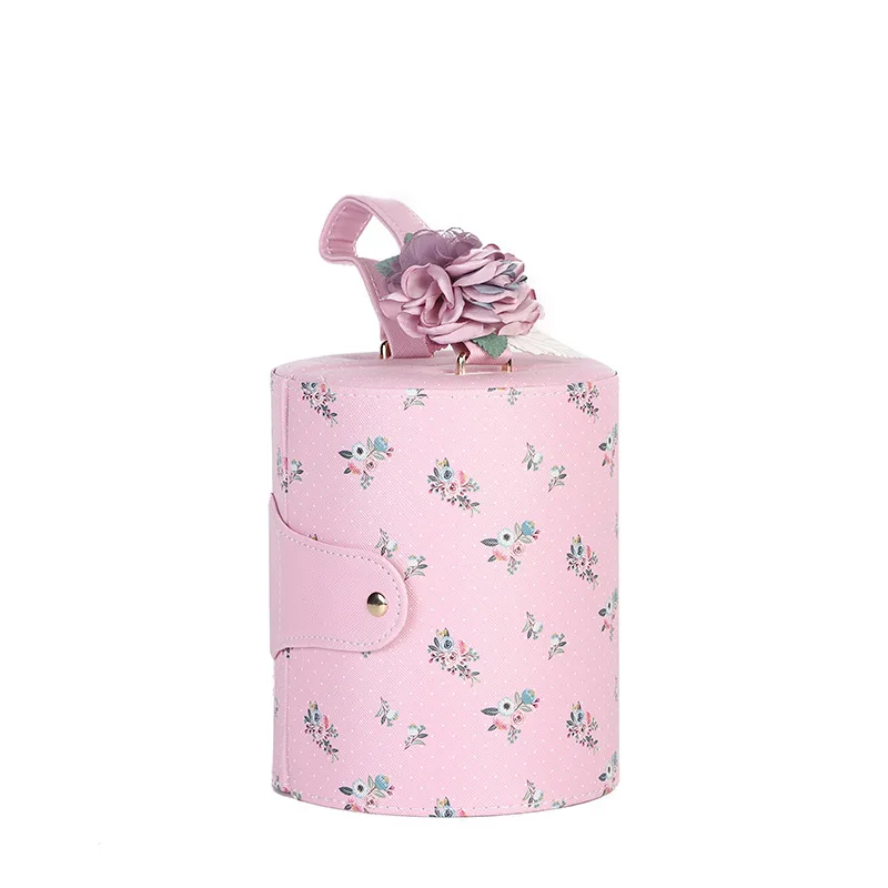 Коробка для хранения ювелирных изделий круглая многослойная | Украшения и