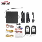 Новейшая Универсальная автомобильная сигнализация, центральный дверной замок с дистанционным управлением, противоугонное устройство, Система бесключевого доступа для автомобиля