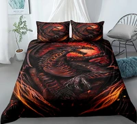 scientisfictional dragon duvet cover set colorful graffiti bedding set bohemia comforter bedding set bedroom set queen