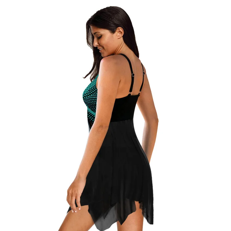 2020 new Swimwear Bikini women no-steel dot print two pieces Swimsuit Beachwear holiday summer swmimming pool sexy