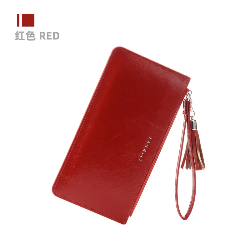 Fashion Women Wallet PU Leather Purse Female Long Wallet Mobile Phone Pouch Money Clips For Women Coin Purse Card Holders Clutch images - 6