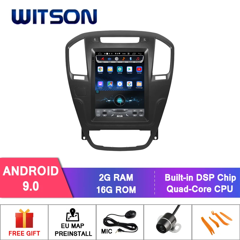 WITSON Android 9 0 Тесла стиль для OPEL INSIGNIA 2008 2011 4 Гб 64 GPS навигация Авто Стерео