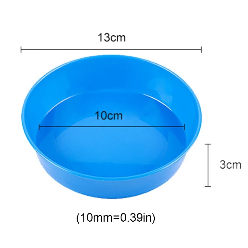 

4/10pcs Children Kids Colorful Artist Paint Palette Tray Oil Watercolor Drawing