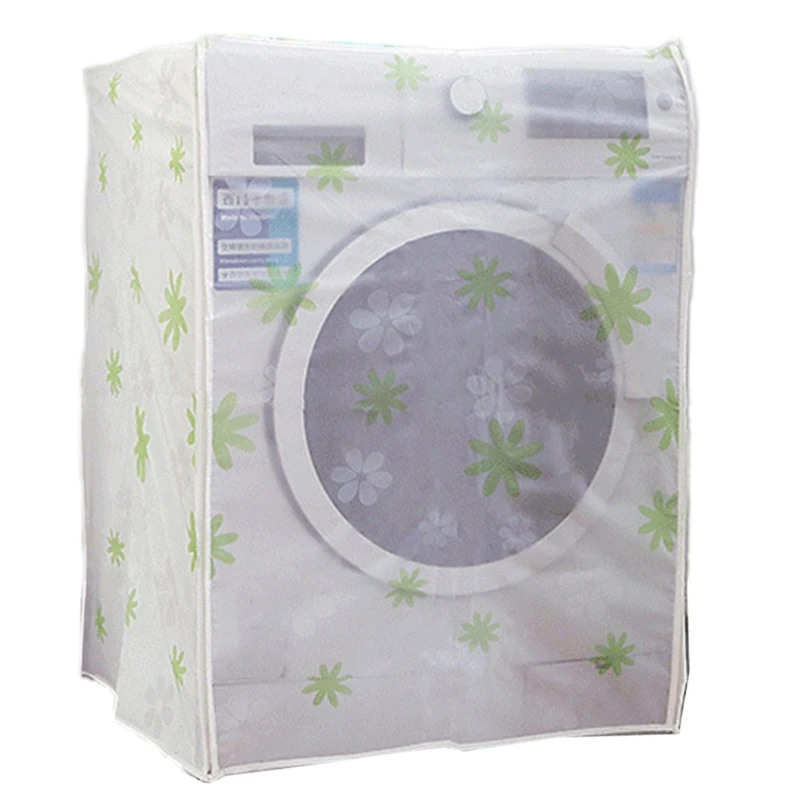 

PEVA Sunscreen Dust Guard Proof Cover Washing Machine Washer Protective Jacket