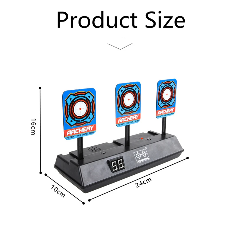 Электрическая мишень Авто Сброс высокой точности игрушка для закидывания