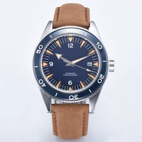 sapphire glass watch new waterproof 100m mechanical watch fashion luxury stainless steel automatic seagull st1612 men watch
