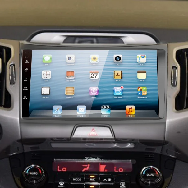 Автомобильная облицовка навигационная рамка комплект приборной панели для 9