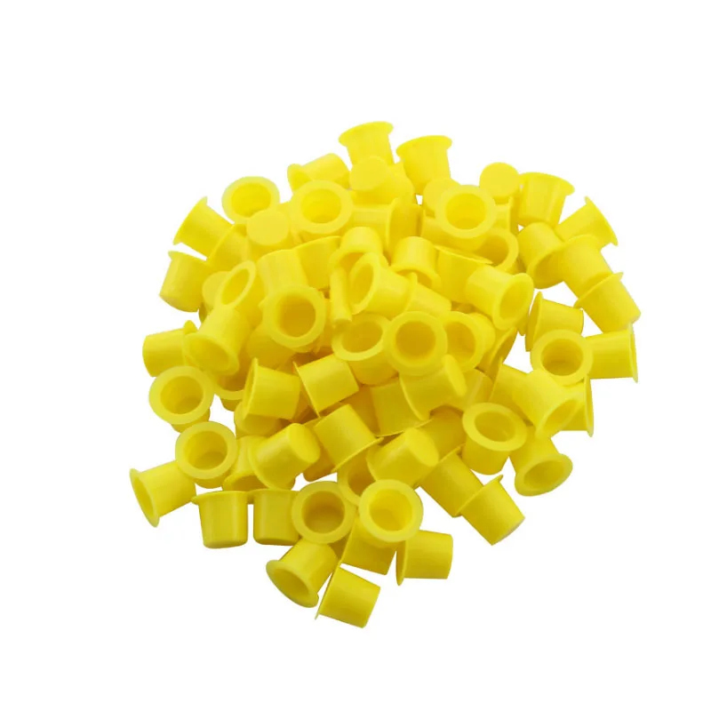 Пластиковый держатель для клея татуировок и ногтей кольца наращивания ресниц