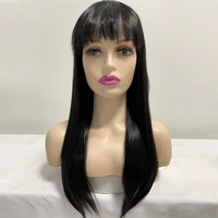 amir synthetic hair wigs long straight wig natural black wigs with bangs womens african american hair brown blonde black color