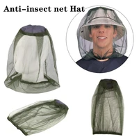 outdoor fishing cap anti mosquito insect hat fishing hat bug mesh sunscreen veil head net face protector camping fishing cap