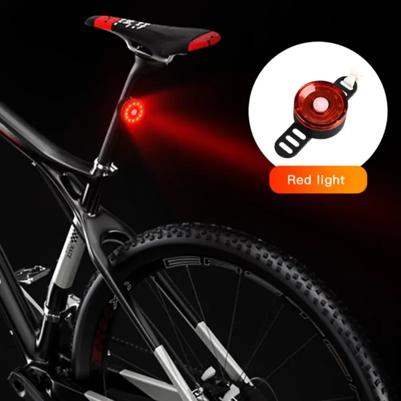 

350mAh LED Bicycle Light 100 Lumens IPX5 Waterproof Bike Taillight USB Charging Safety Warning Cycling Light Bicycle Accessories