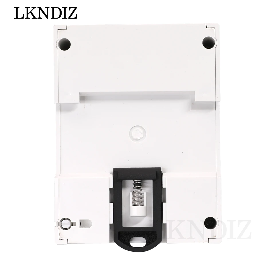 Din Rail 3 фазы 4 провода счетчика энергии метр электронный счетчик Мощность