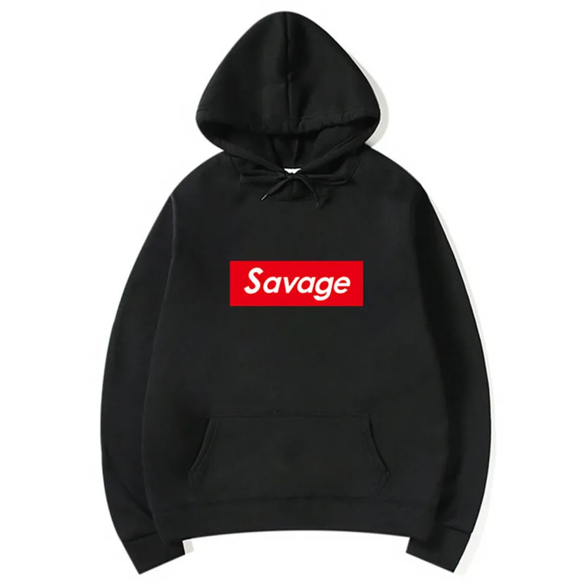 2019 новые мужские толстовки с капюшоном Savage Parody No Heart X Mode убойная банда ATL