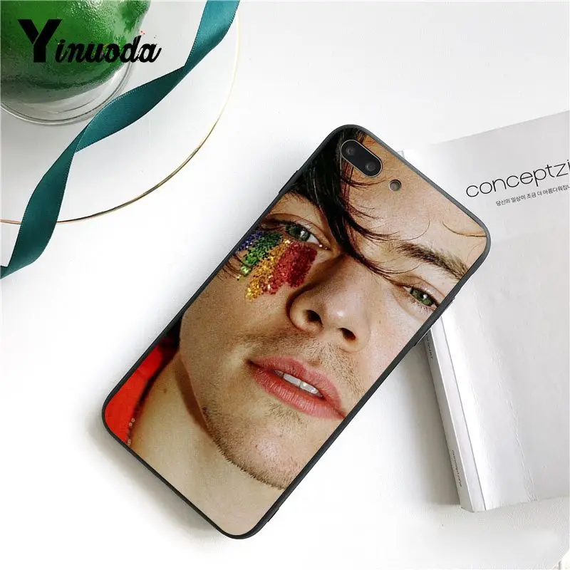 Yinuoda Singer Harry Styles Colorful Cute Phone Case for iPhone X XS MAX 6 6s 7 7plus 8 8Plus 5 5S SE XR 11 Pro Max | Мобильные