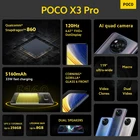 Смартфон глобальная версия POCO X3 Pro, 128 ГБ256 ГБ, Восьмиядерный Snapdragon 860, 120 Гц, 5160 мАч, 33 Вт, зарядка, четыре AI-камеры