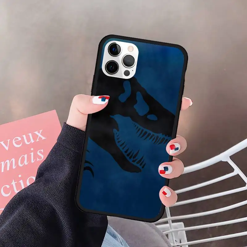 

Jurassic Park Dinosaur Jurassk World Phone Case For Iphone 5 5S SE 6 6s 7 8 plus X Xr XS 11 12 Mini Pro Max Cover Fundas Coque