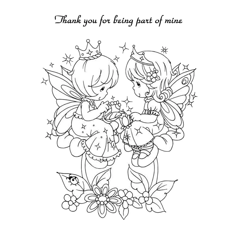 

Lovely Gemini Clear Stamps Mold For DIY Scrapbooking Cards Making Decorate Crafts 2021 NEW Arrival