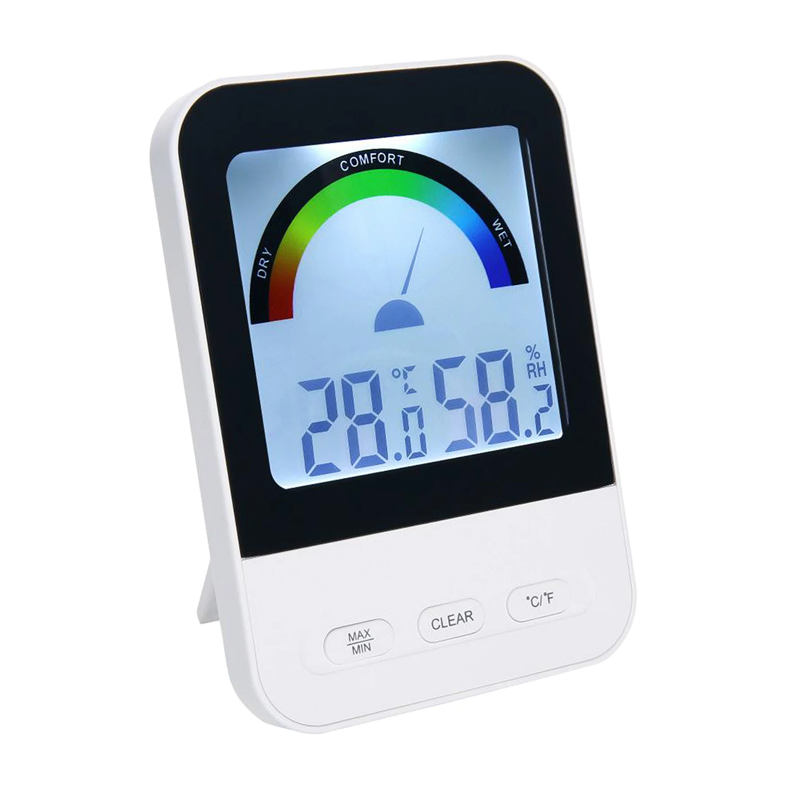 

Pro LCD Thermometer Hygrometer Travel Temperature Humidity Monitor