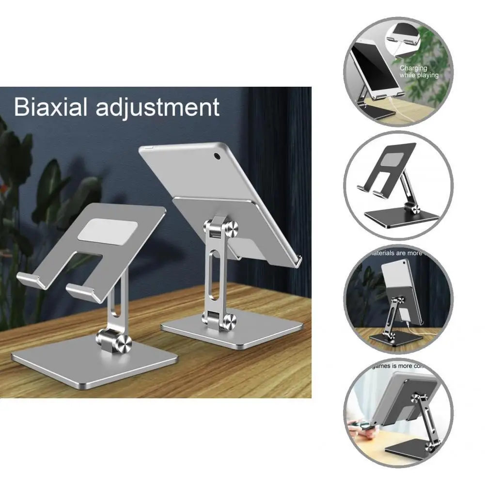 

Creative Tablet Holder Convenient Solid Structure Durable Desk Mobile Phone Holder