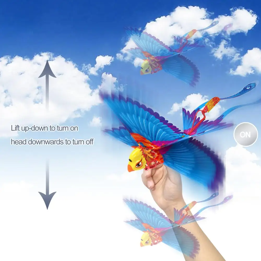 Летающая Игрушка Go Bird с дистанционным управлением мини вертолет на