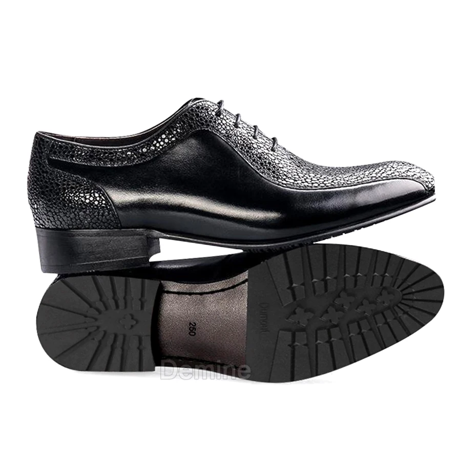 Demine толстая резиновая стелька нескользящая деловая обувь ботинки пастообразный