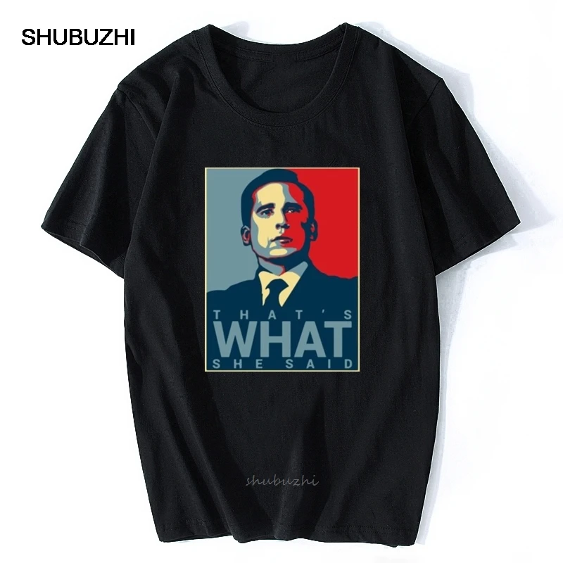 Офисная футболка это то что она сказала забавная Повседневная с принтом гордости