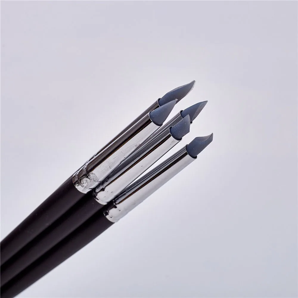 Rubber Tip Paint Brushes Clay Tools Grey Head culpture Pottery Color Shaping Blending Drawing Modeling Remove Fingerprints Hot | Дом и сад