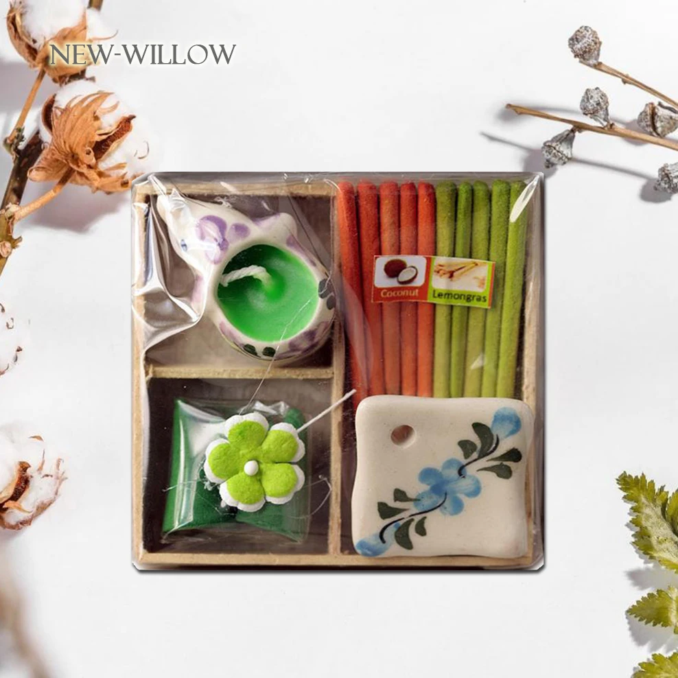 6 шт./компл. тайский ароматерапия подарочной коробке завод цветочный набор