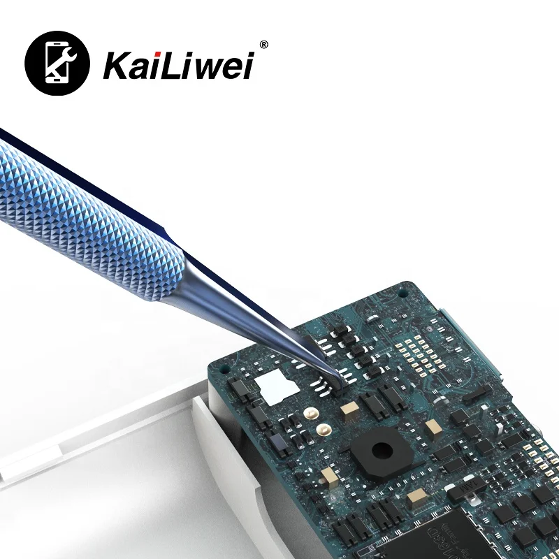 

Kailiwei Curved/Straight Titanium Tweezers Professional Precision Flying Line Tweezers for Tiny Motherboard Electronics