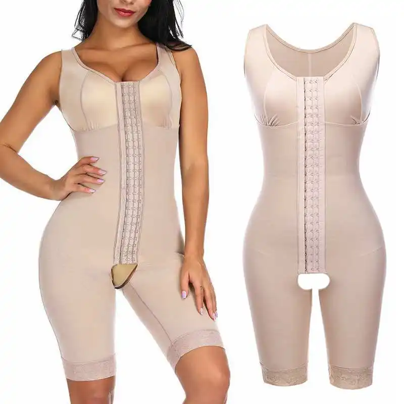 

Женское корректирующее белье без рукавов, белье для восстановления всего тела, на крючках, удерживает живот, приподнимает бюстгальтер, обле...