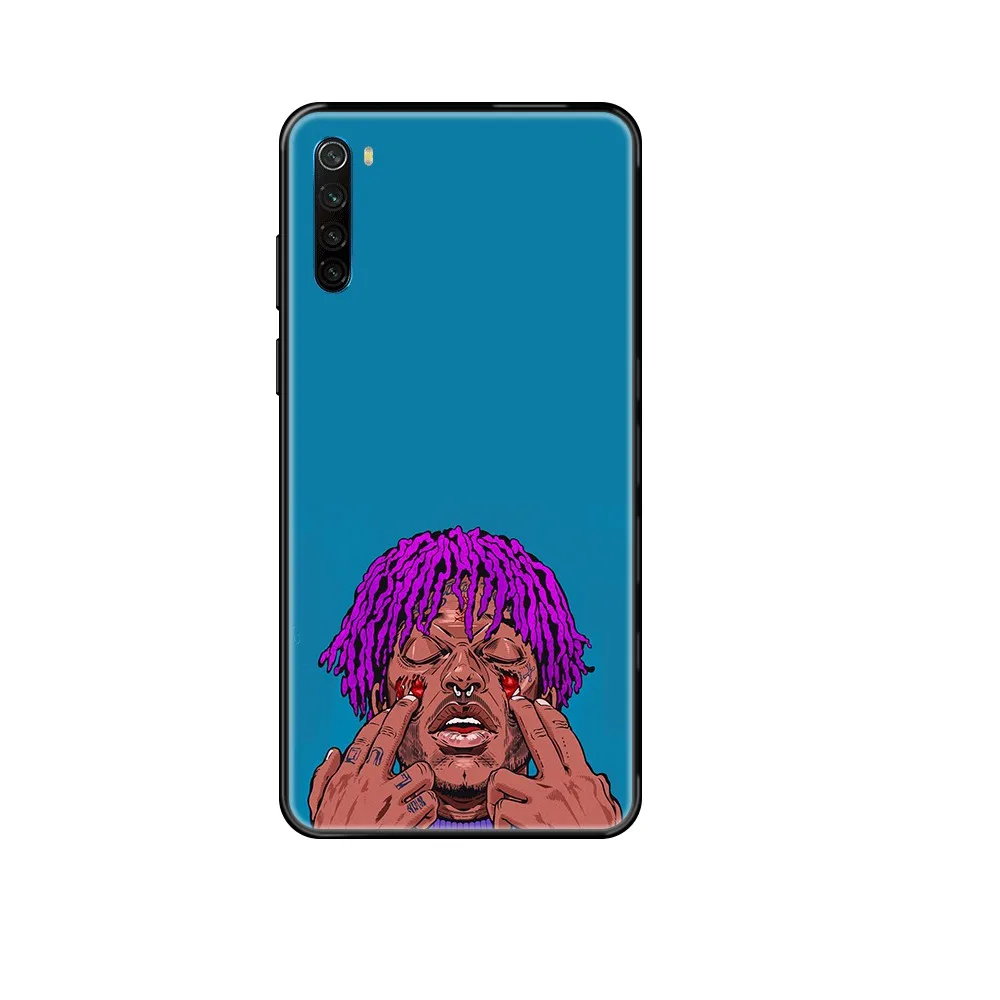 Lil uzi глагол рэпер певец Симер Вудс тренд Прайм черный чехол для телефона Xiaomi Redmi