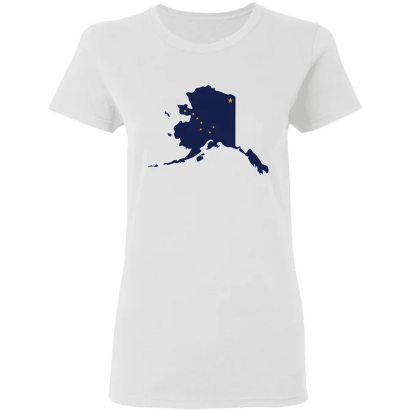 

Alaska State Flag Ladies T-Shirt
