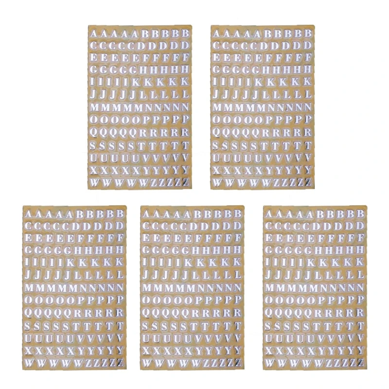 5 шт толщина 3 мм алфавитные буквы блестящие туфли-лодочки на устойчивом