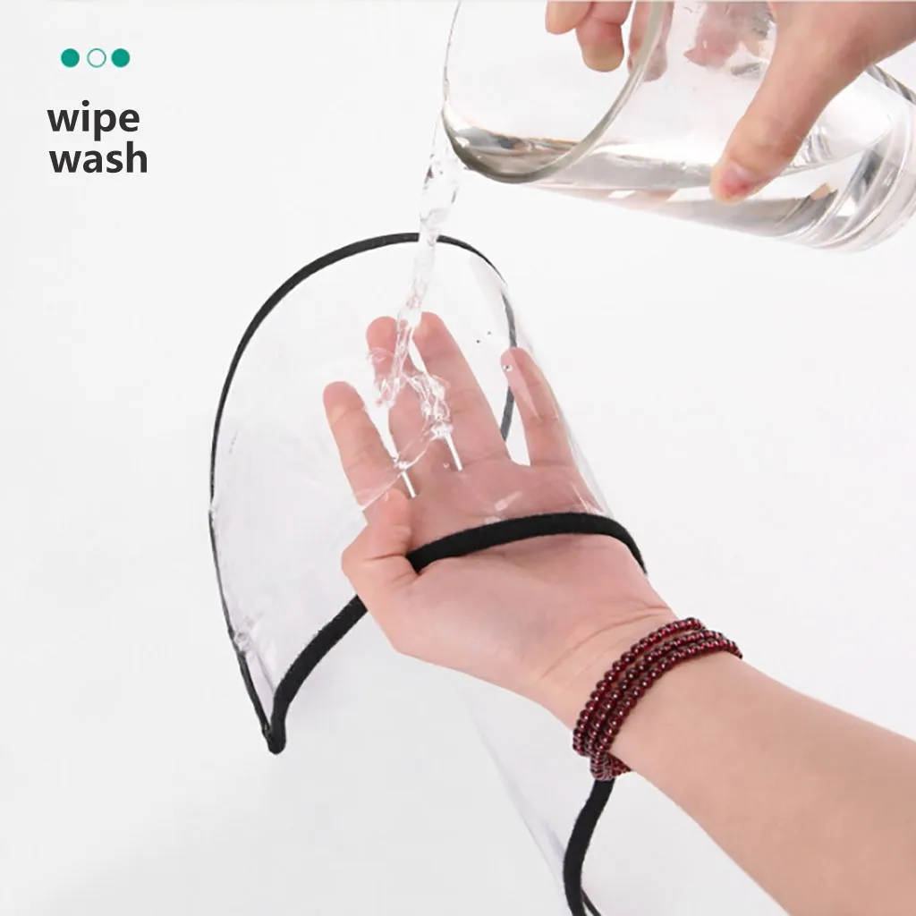 

Fashion Detachable Anti-Dust Bucket Hats Unisex Men Women Protection Visor Hat Female Anti-fog Sun Caps Windproof Cap Wholesale