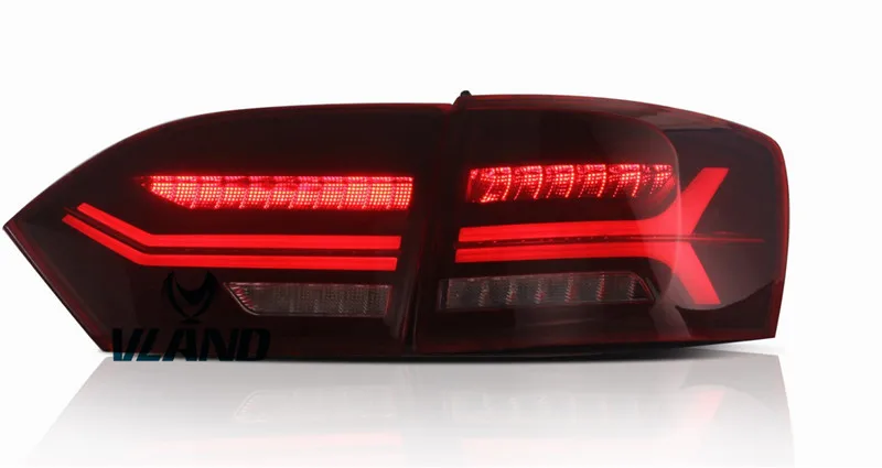 Vland Factory автомобильные аксессуары задний фонарь для Jetta задний светильник 2012- для Sagitar светодиодный задний светильник с DRL