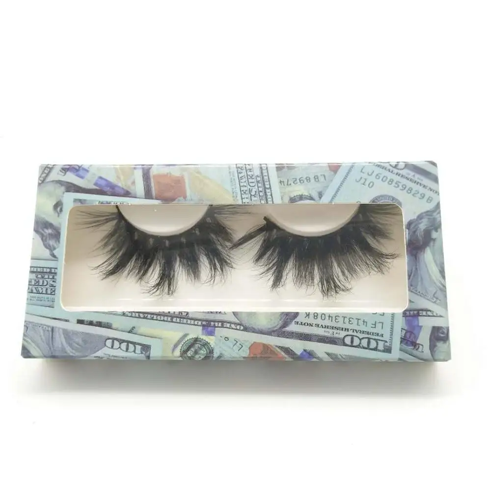 

25 mm mink lashes wispy in bulk long-makeup false eyelashes vendor soft dramatic lashes 6d crisscross mink eyelashes