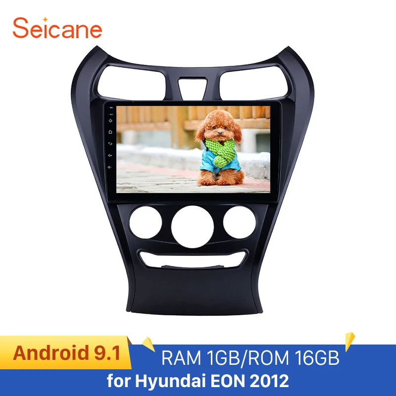 

Автомагнитола Seicane, 2din, Android 9,1, GPS, 9 дюймов, для Hyundai EON 2012, Bluetooth, сенсорный экран HD, поддержка Carplay DAB + OBD2 TPMS