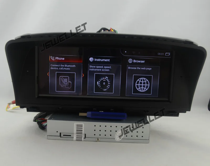 8 &quotВосьмиядерный 1024*600 HD экран Android 9 0 Автомобильный gps Радио навигатор для BMW 7