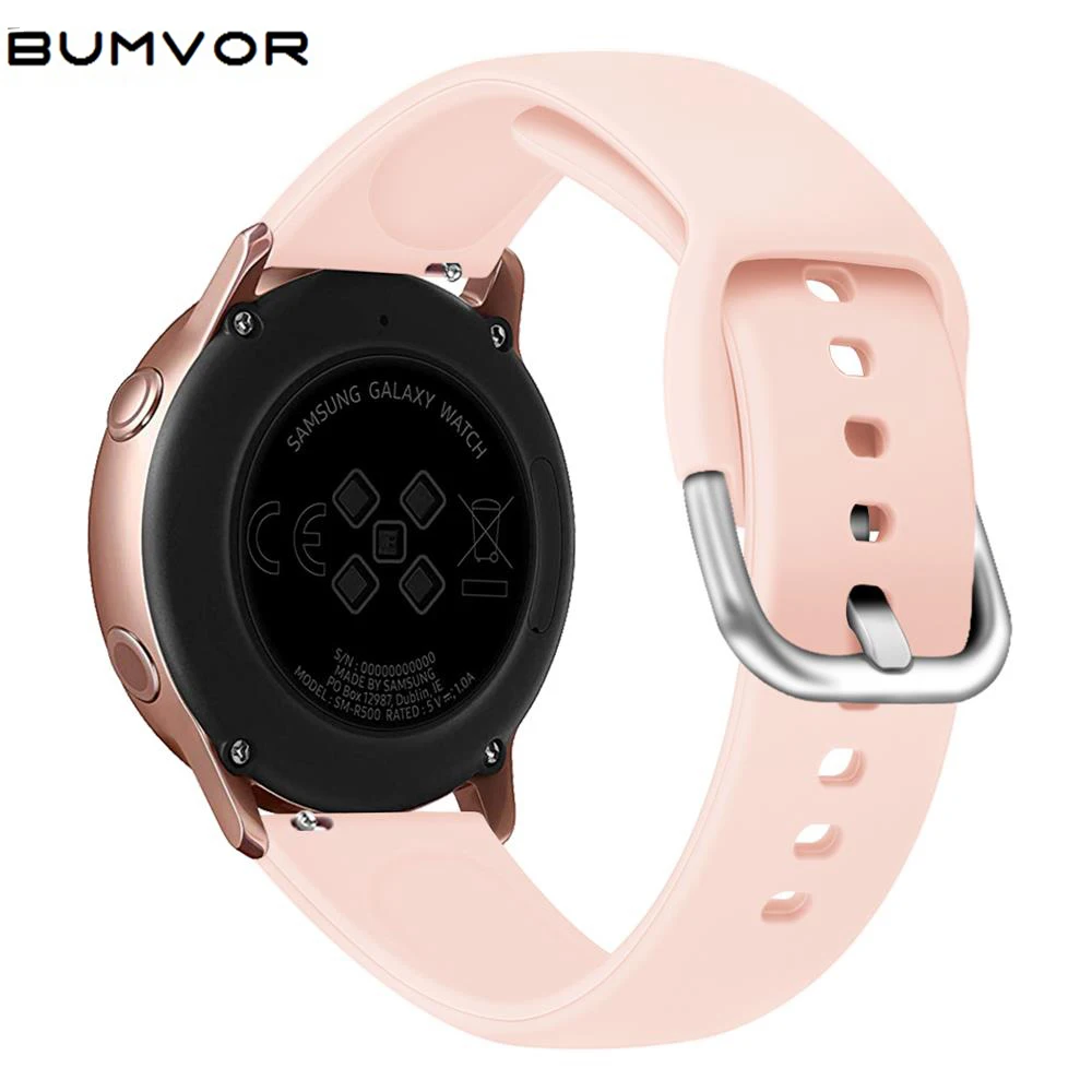 22 мм 20 ремешок для samsung Gear sport s3 s2 classic galaxy watch active 40 44 46 42 huami amazfit gtr bip huawei gt 2 |