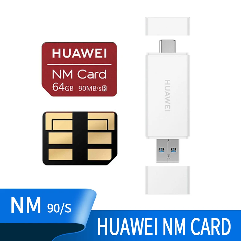 NM-карта Nano 64 Гб/128 ГБ/256 ГБ подходит для Huawei P30 Pro Mate20 X nCARD | Компьютеры и офис