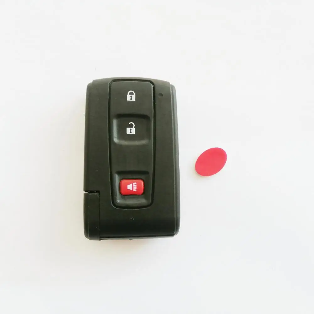 С логотипом 2 + 1 кнопки умный дистанционный чехол для ключей оболочка Fob Toyota 2004 2009