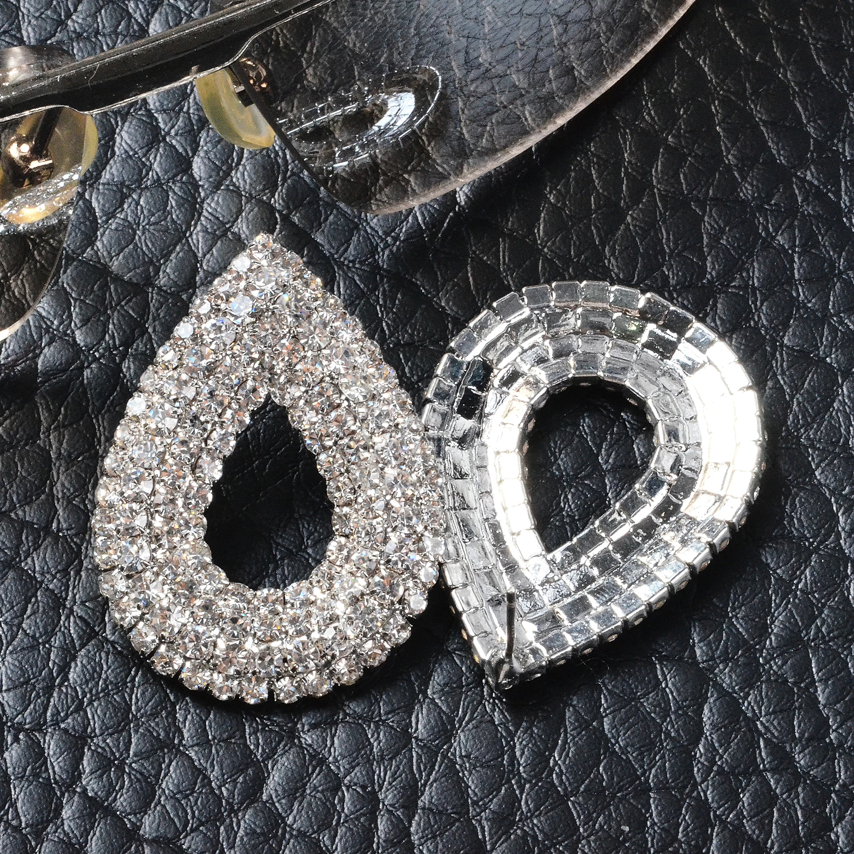 2021 New Ladies Crystal Earrings Fashion Drop-shaped Accessories Wholesale Bridal Wedding Prom Jewelry Coruixi