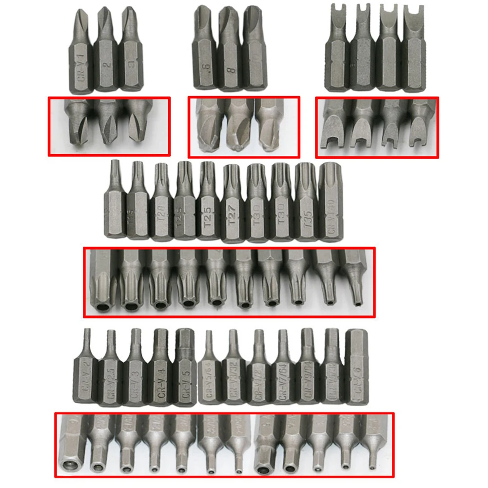 33 шт. защитный гаечный ключ Torx с шестигранной звездой, гаечный ключ с тремя крылами, отвертка, магнитный держатель для бит, отвертка, биты VEN43T5