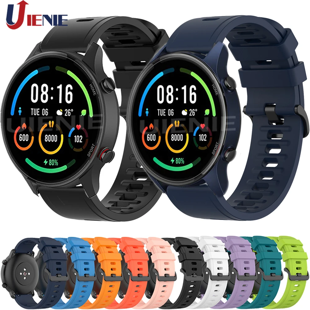 Ремешок для часов Xiaomi Smart Mi Watch, цветной спортивный ремешок, 22 мм  ремешок для часов, браслет для Huami Amazfit Gtr 2/ Gtr 47 мм correa |  Электроника | АлиЭкспресс