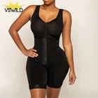 Женское корректирующее белье Fajas, Корректирующее белье для талии, Утягивающее живот, для всего тела, для похудения, подтяжка ягодиц, Утягивающее живот, пояс-корсет