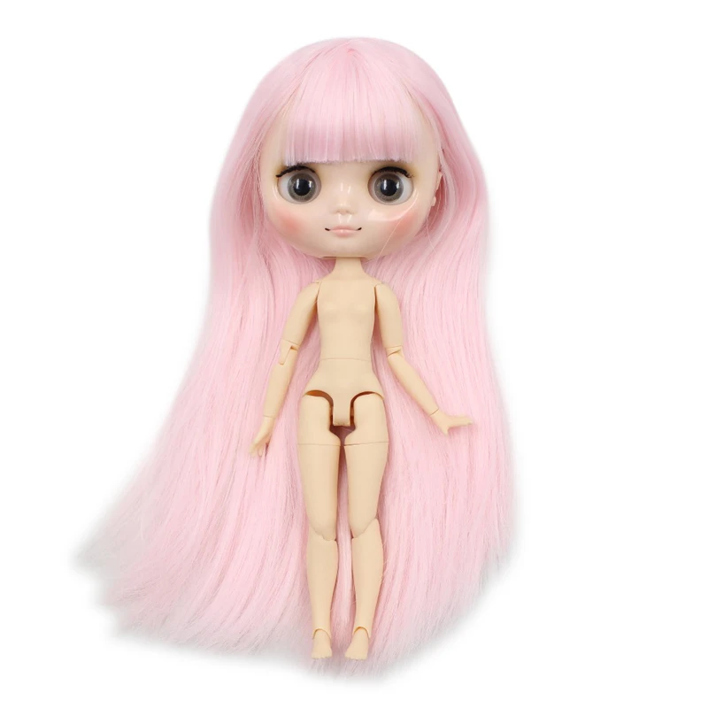 Кукла DBS blyth Middie шарнирная кукла розовые волосы с челкой 1/8 20 см аниме игрушка kawaii