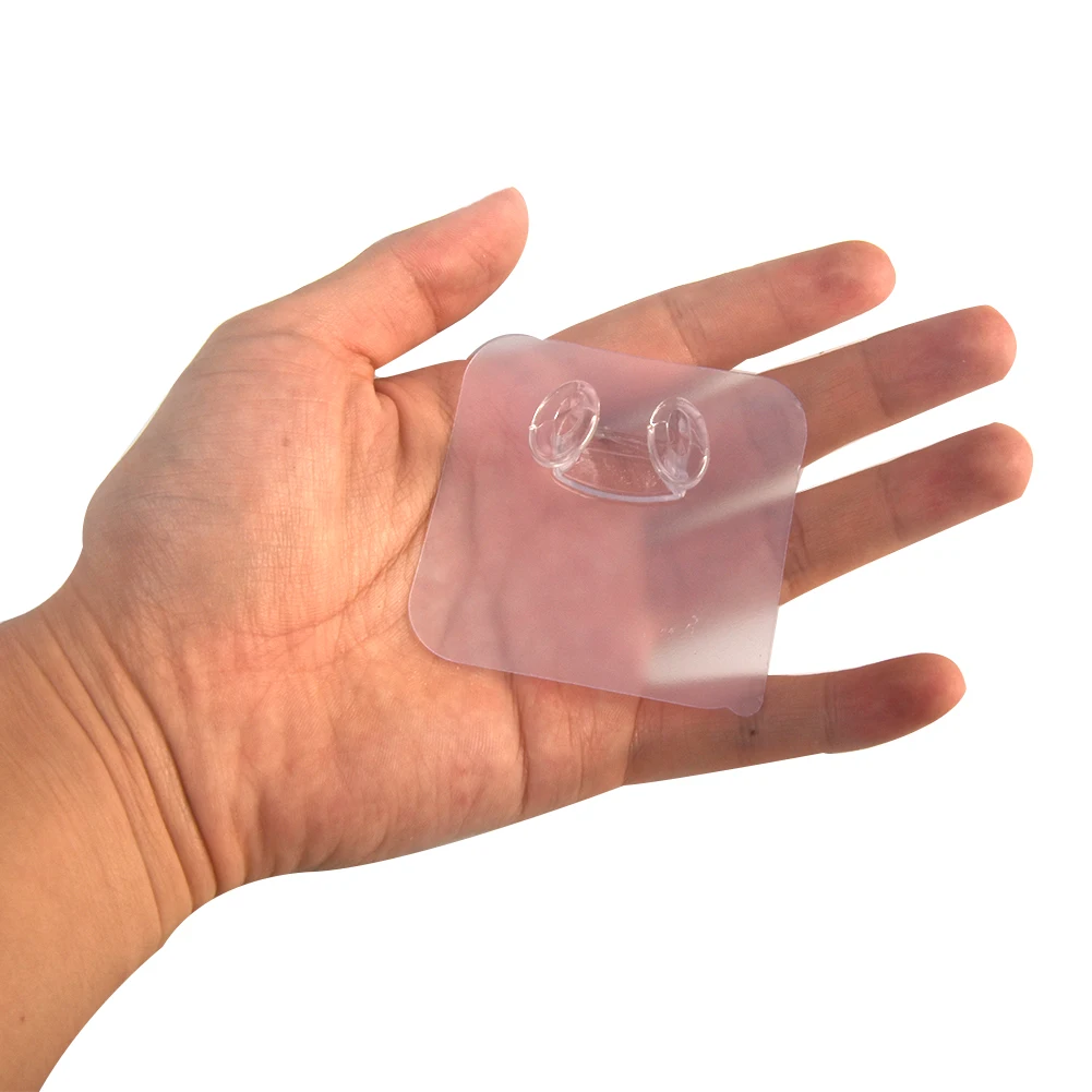 

10pcs Holder Decor Hook Rack Wall Power Plug Socket Office Organizer Hanger